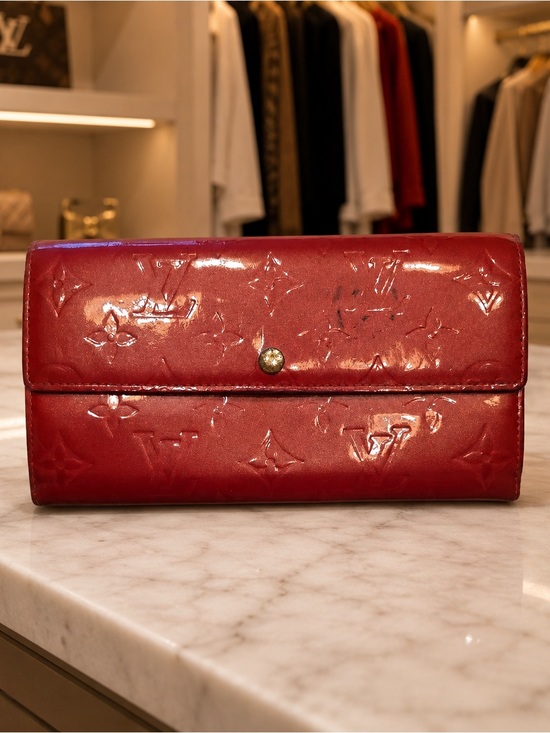 Louis Vuitton Handbags - Louis Vuitton Vernis Portefeuille Sarah Long Wallet